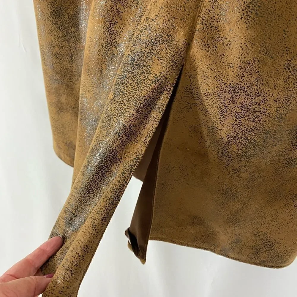 NWT Ranch Wear Faux Leather Skirt